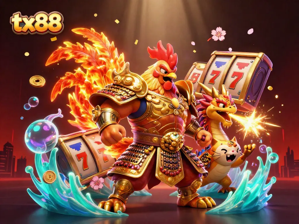 Engage in the vibrant casino world at tx88 with majestic characters and dynamic game elements.