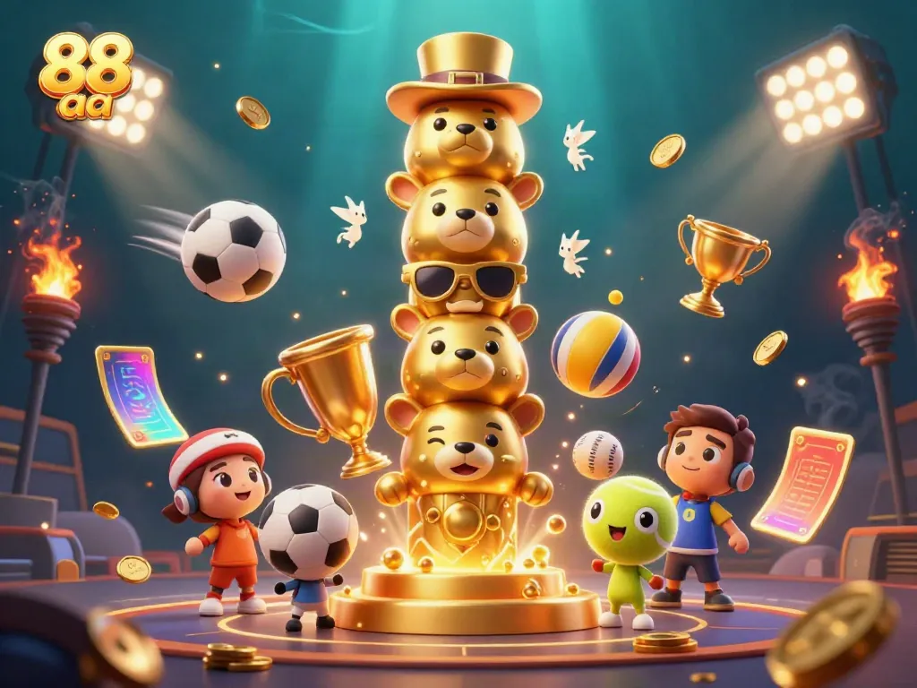 Experience the excitement of 88 aa with dynamic sports betting action and vibrant casino visuals.