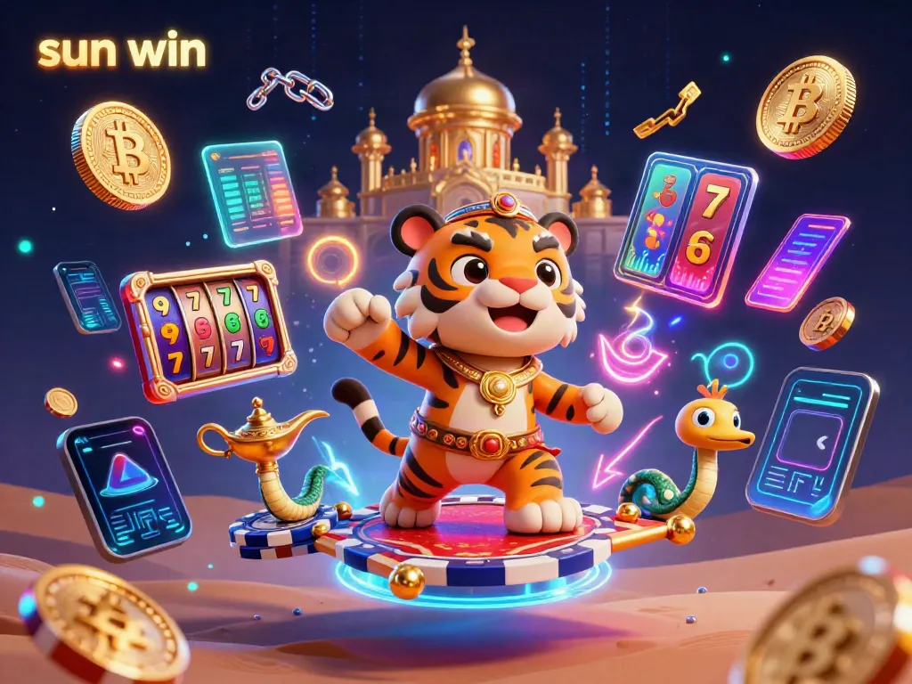 Experience the thrill of sun win with tiger sultan and magic in a vibrant online casino.
